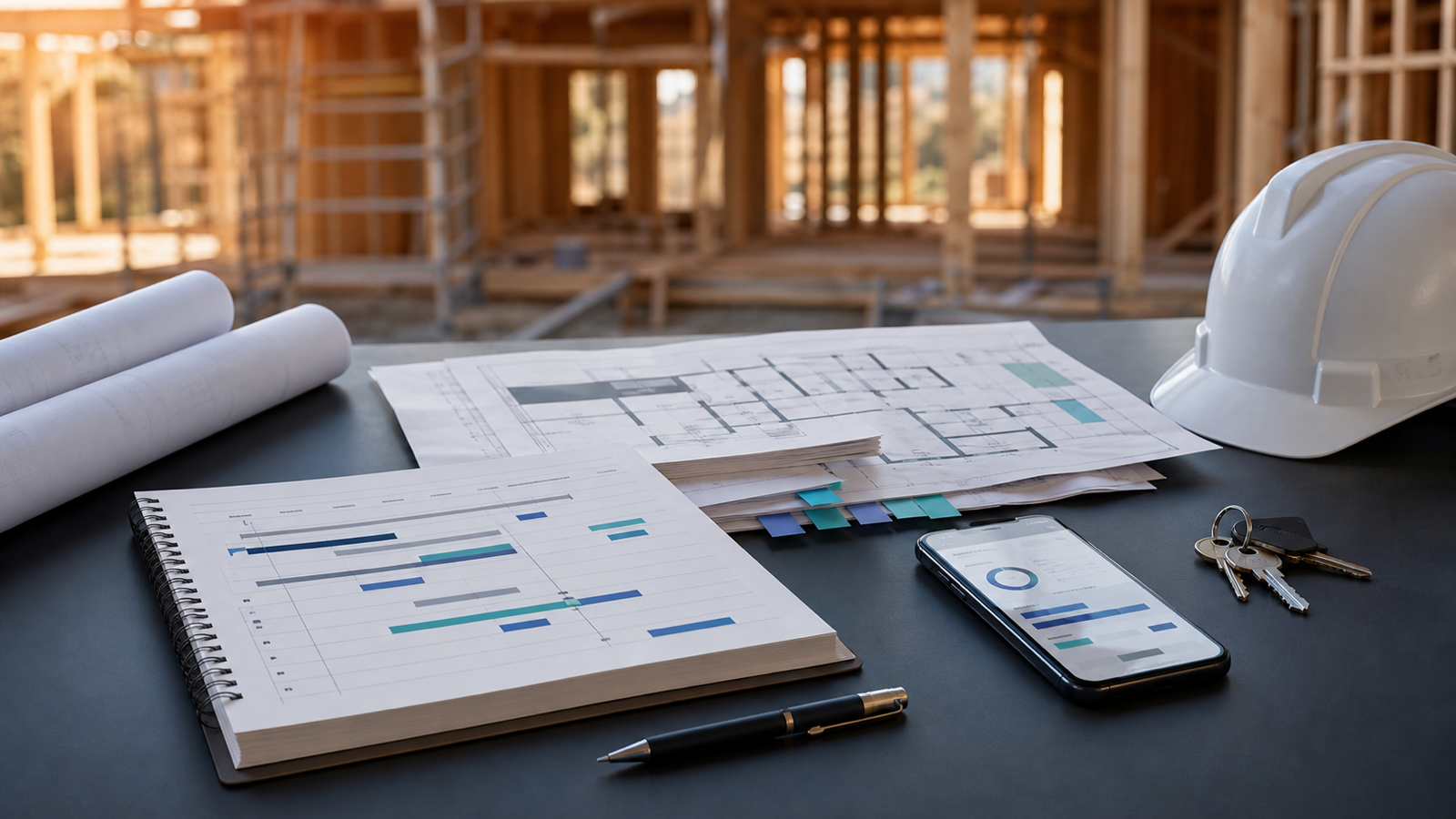 Real estate project planning materials
